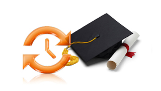 Graduate in-absentia